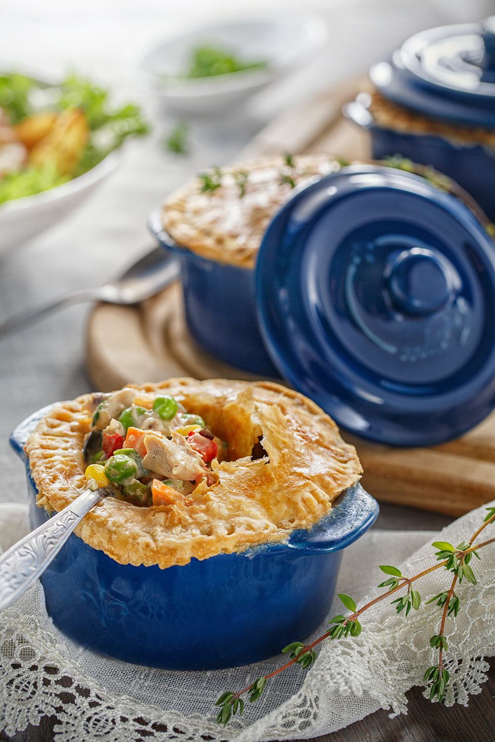 The Comfort And Joy Of Chicken Pot Pies | Cooking Clue