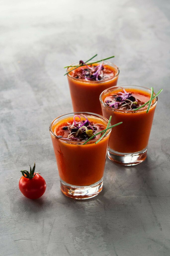 Gazpacho Shots To Get Any Dinner Started | Cooking Clue