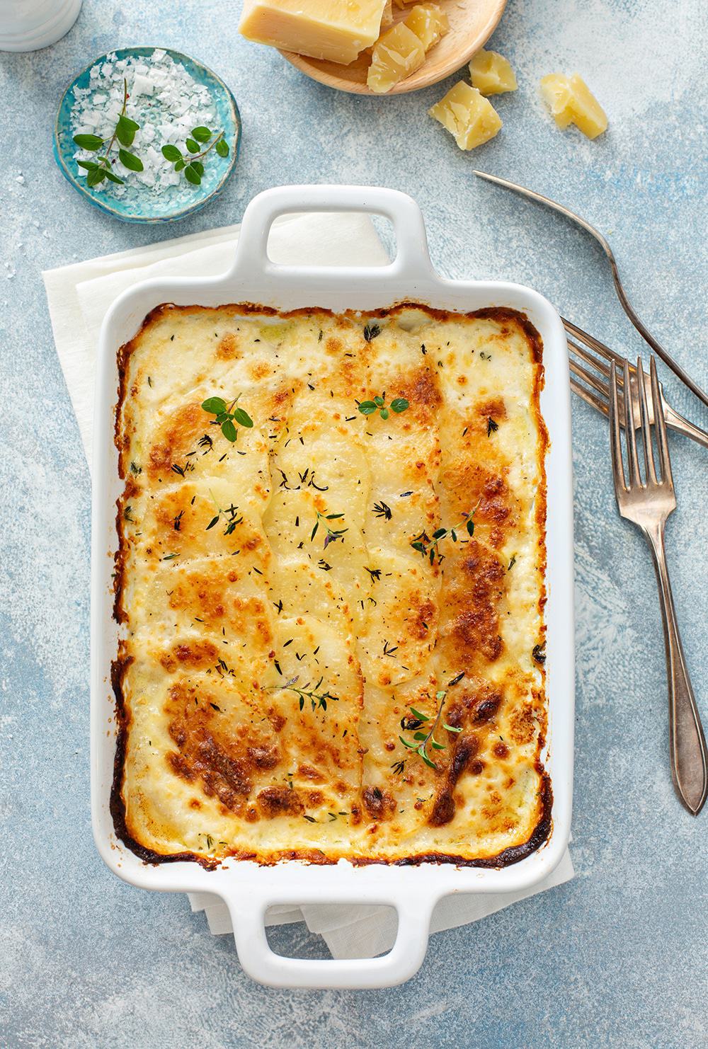 The One And Only Cheesy Potato Bake | Cooking Clue | The Eater's Manifesto