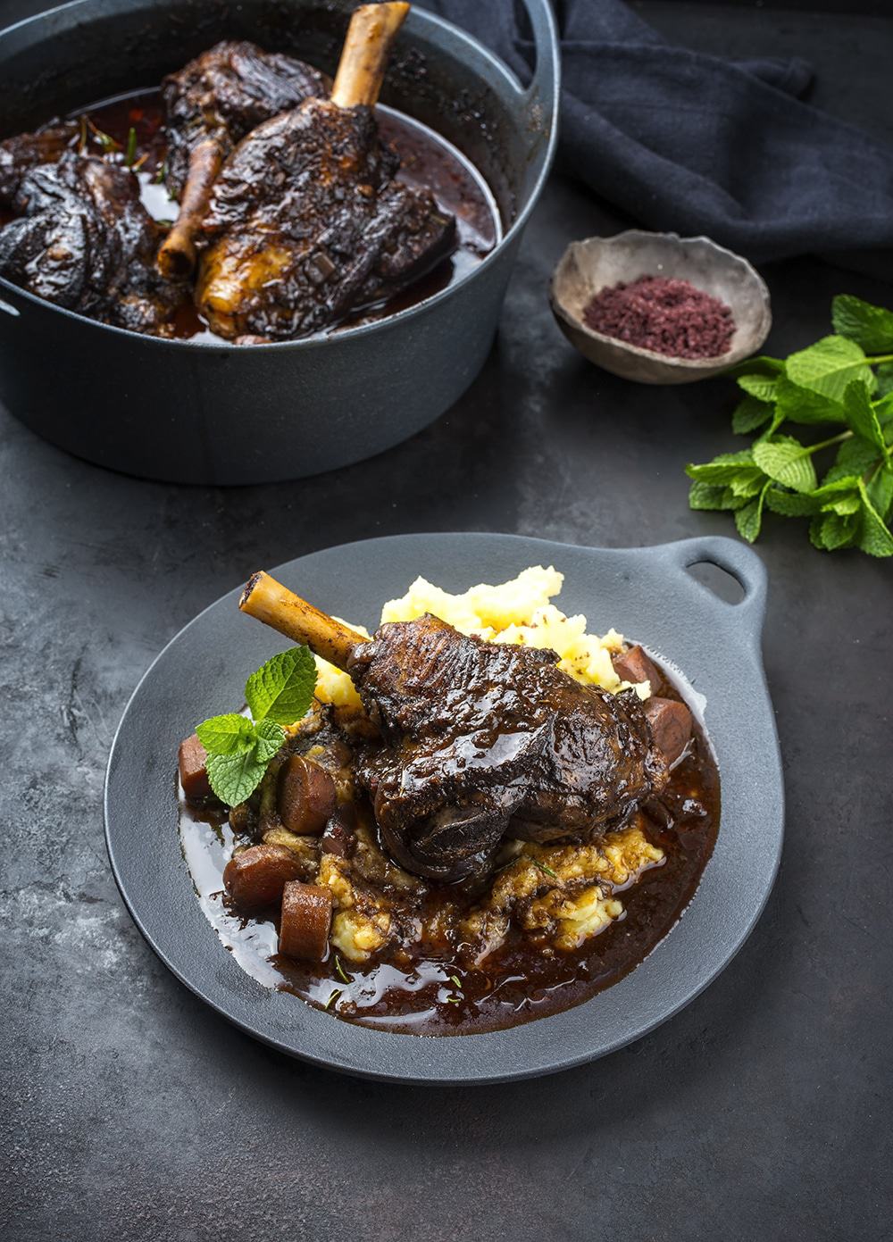 Slow-roasted Lamb Shanks That Just Fall Off The Bone | Cooking Clue