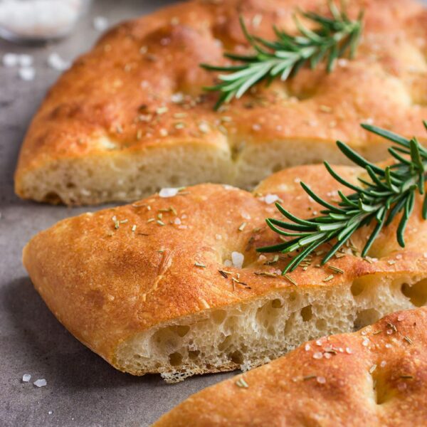 Rosemary And Sea Salt Focaccia | Cooking Clue | The Eater's Manifesto
