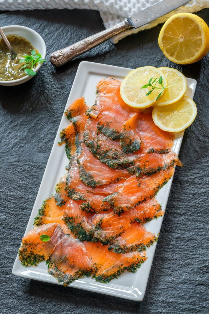 Salmon Gravlax Appetizer | Cooking Clue