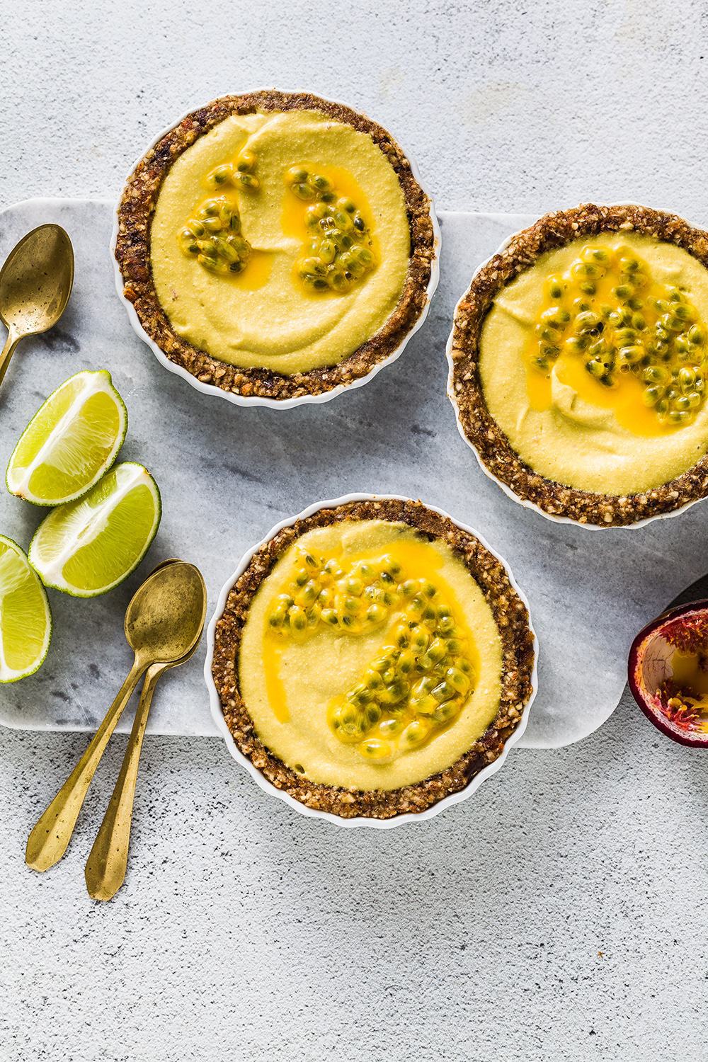 Tangy Granadilla Cheesecakes | Cooking Clue