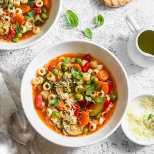 A Hearty Minestrone Soup | Cooking Clue