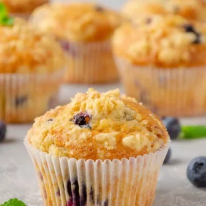 Lemon Blueberry Muffins | Cooking Clue