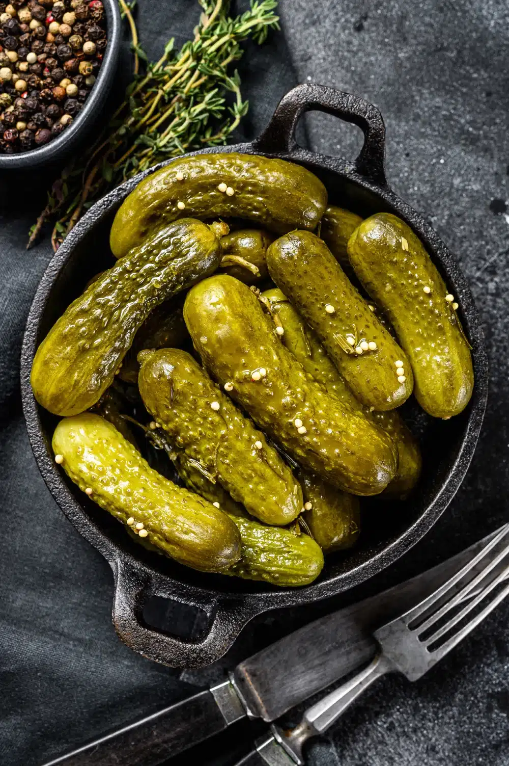 Crispy Dill Pickled Cucumbers | Cooking Clue