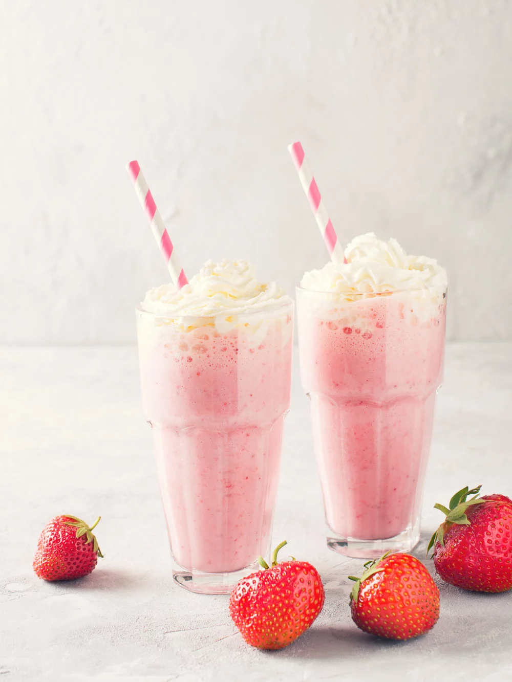 Retro Strawberry Milkshake | Cooking Clue
