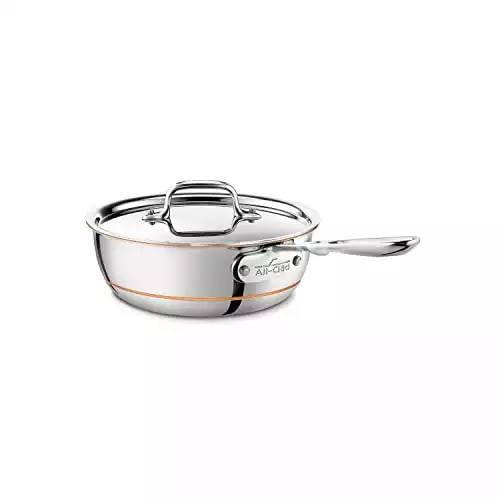 Copper Core Stainless Steel Saucepan